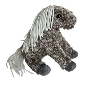 Wild Republic‎ Speckled Pony 8" Plush Rocky Mountain Horse 2016 Stuffed Animal